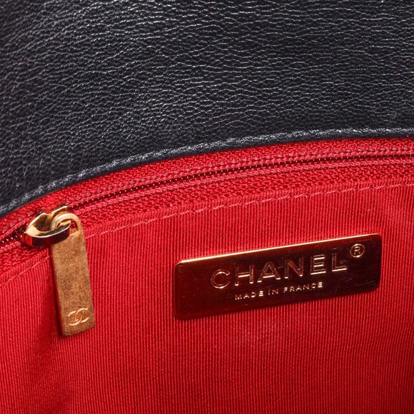 Chanel 19 Black Large - Picture 11 of 14